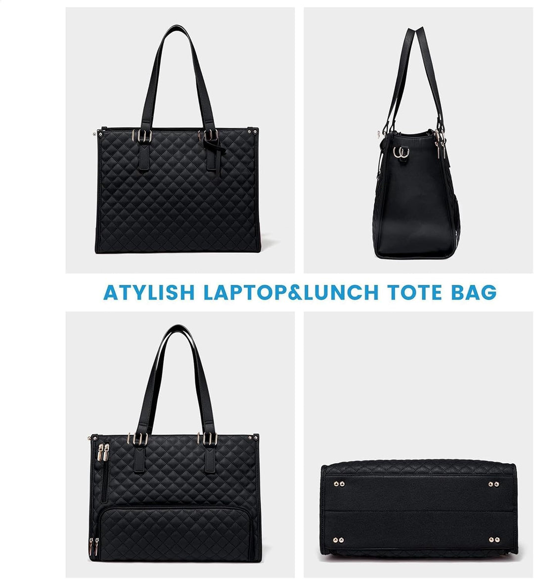 Praktische reistas: 2-in-1 geïsoleerde lunchtas en veilige laptoptas. Perfect voor onderweg en kantoor.