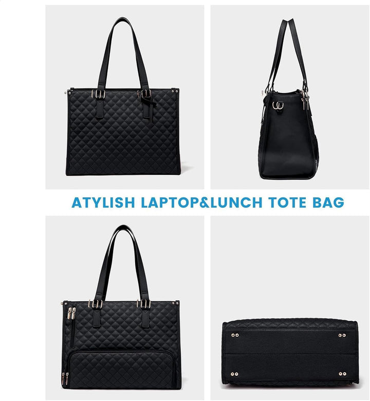 Praktische reistas: 2-in-1 geïsoleerde lunchtas en veilige laptoptas. Perfect voor onderweg en kantoor.