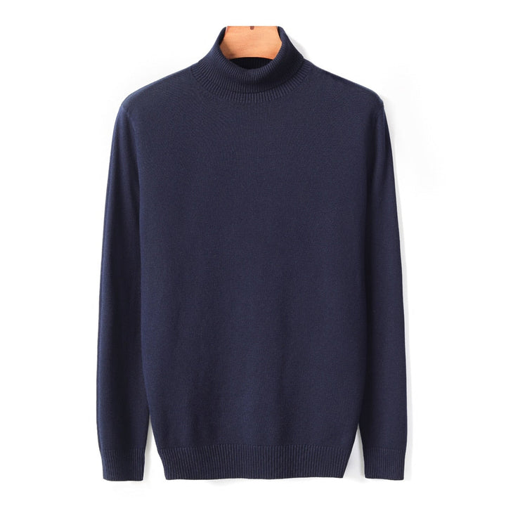 Extra warme heren coltrui voor de winter, gemaakt van hoogwaardig materiaal voor optimaal comfort en elegantie.