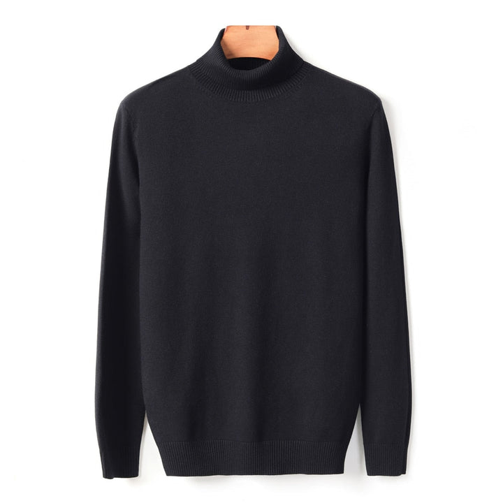 Essentiële heren coltrui, een veelzijdig stuk bovenkleding dat onmisbaar is in elke herenmode garderobe.