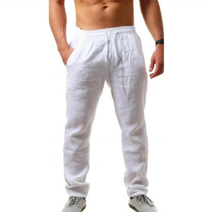 Ademende Matthijs zomerbroek voor heren, perfect voor warme dagen. Comfortabele en stijlvolle pasvorm.