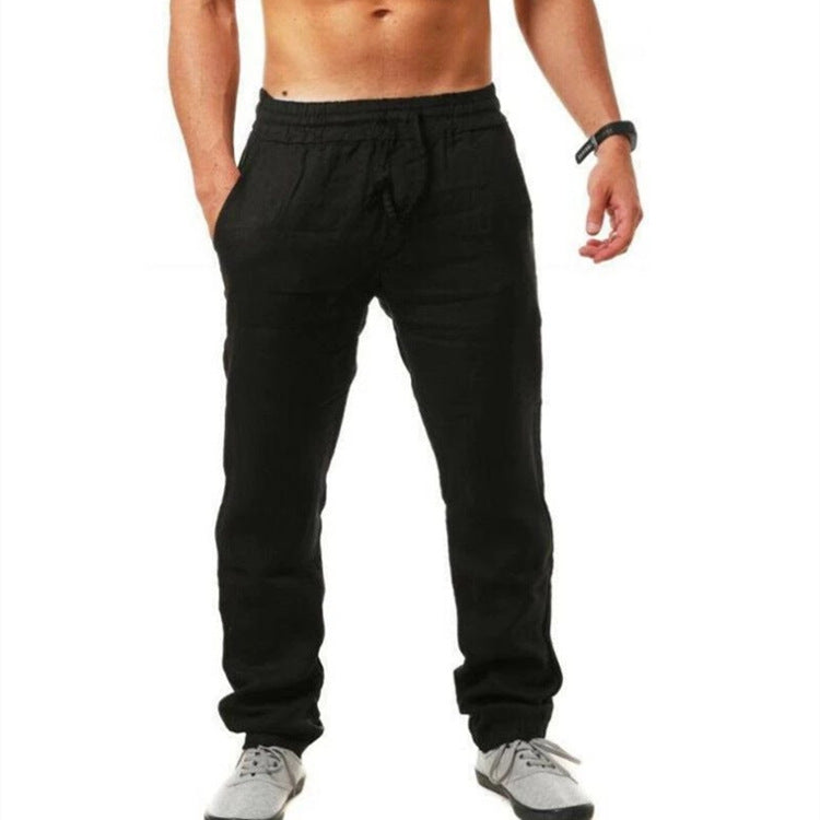 Casual Matthijs heren zomerbroek, comfortabel en ademend, perfect voor ontspannen zomerse dagen.