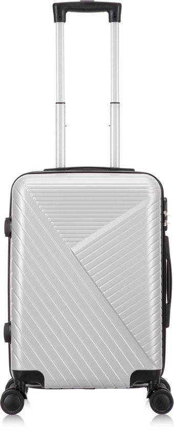 Duurzame handbagagekoffer Valencia: harde koffer met TSA-slot en wielen. Ideaal voor zorgeloze vliegreizen.