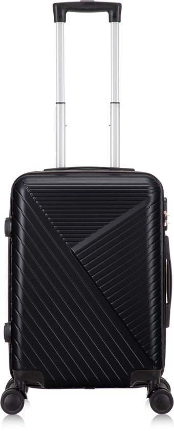 De Valencia reiskoffer: een compacte, lichtgewicht harde koffer met TSA-slot en soepele wielen. Perfecte bagage.