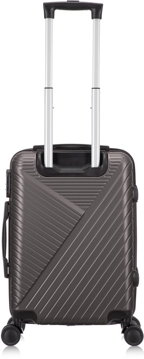 Compacte reiskoffer Valencia met TSA slot en soepele wielen, maakt bagage meenemen zorgeloos en veilig.