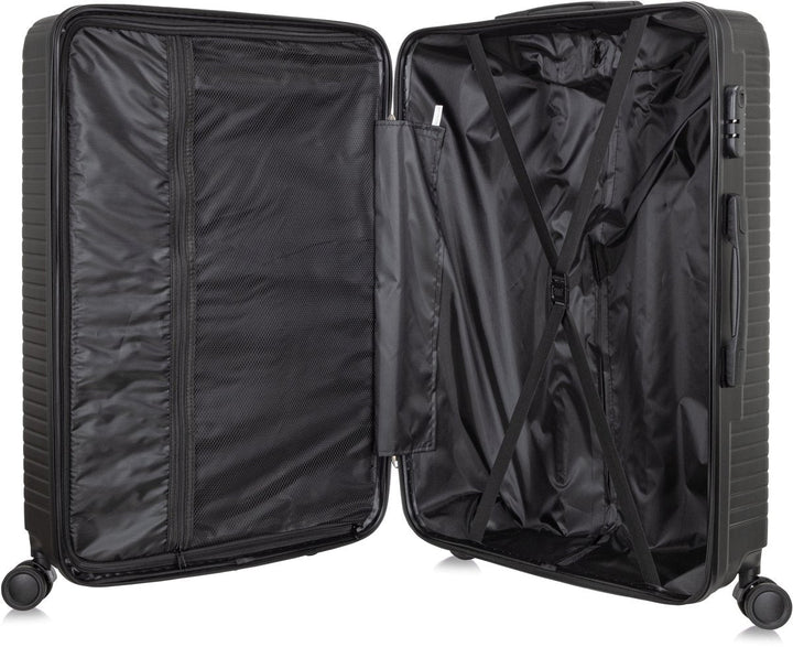 Valencia cabinekoffer: lichtgewicht handbagagekoffer met geïntegreerd TSA-slot. Perfect voor stijlvolle reizigers.