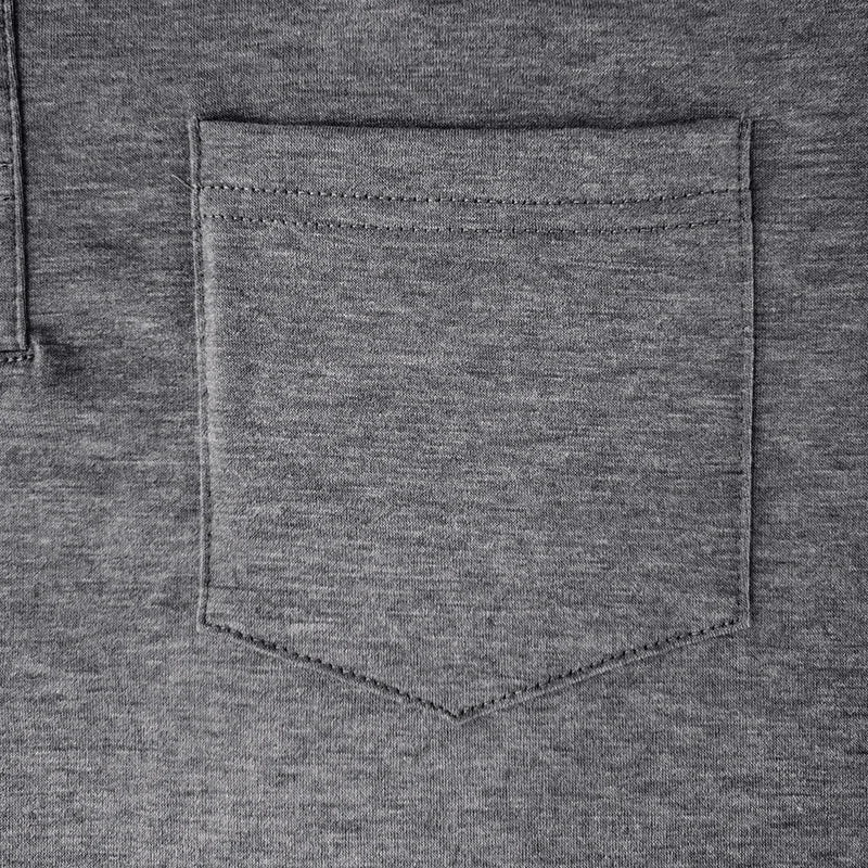 Klassieke heren polo met lange mouwen, casual & veelzijdig. Essentieel voor herfstmode.