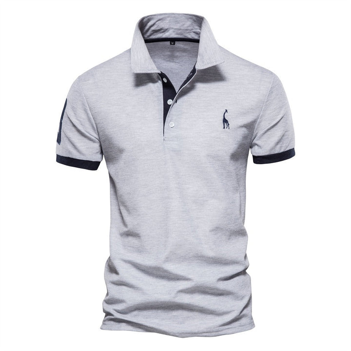 Comfortabele herenpolo met korte mouwen, perfect voor dagelijks gebruik. Stijlvolle en casual kleding.