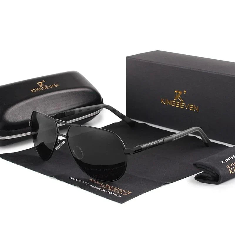 Klassieke Lennart heren zonnebril, UV400 filter voor optimale oogbescherming, een must-have mode accessoire.