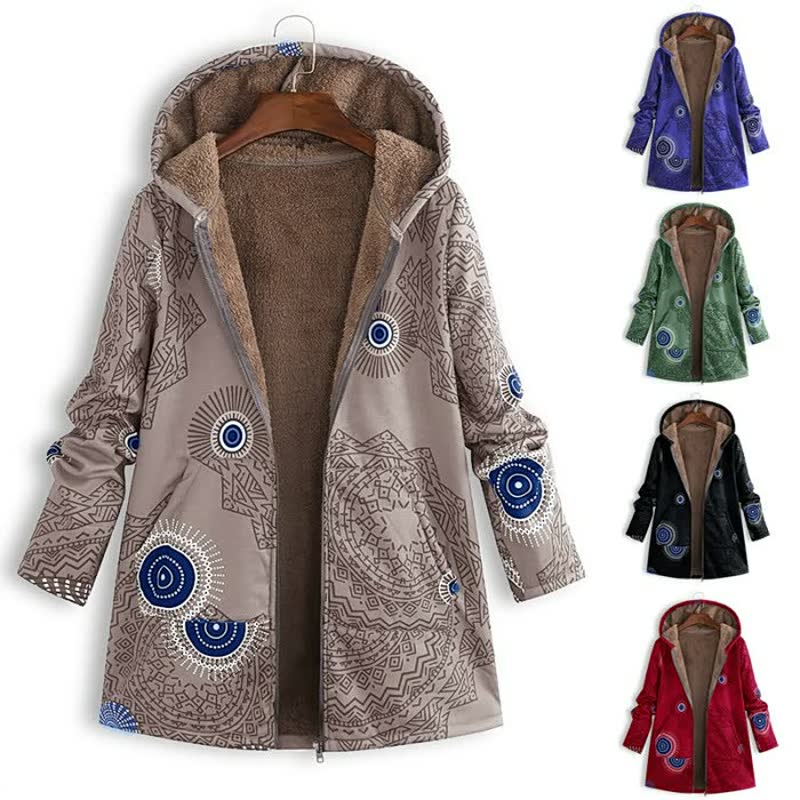 Warme UniqueCoat™ dames winterjas. Stijlvolle en comfortabele modieuze bovenkleding voor de koude winter.