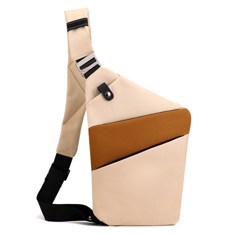 "Stilvolle Anti-Diebstahl Umhängetasche für Damen, mit versteckten Reißverschlüssen, in modernem Design und wasserabweisend."