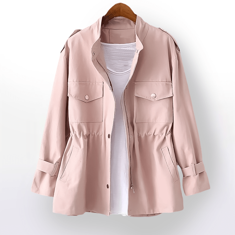 Stijlvolle dames vrijetijdsjas, veelzijdig, eenvoudig, warm, lange mouwen, comfortabele pasvorm, ideaal voor winter en dagelijks gebruik.