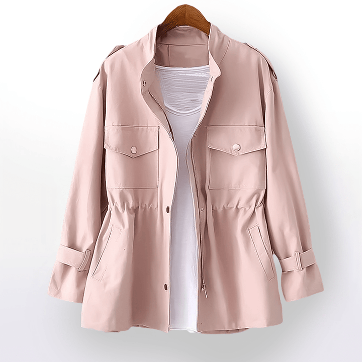 Stijlvolle dames vrijetijdsjas, veelzijdig, eenvoudig, warm, lange mouwen, comfortabele pasvorm, ideaal voor winter en dagelijks gebruik.
