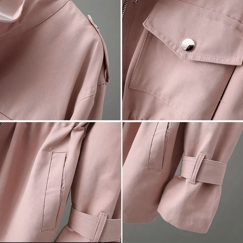 Stijlvolle dames vrijetijdsjas, veelzijdig, eenvoudig, warm, lange mouwen, comfortabele pasvorm, ideaal voor winter en dagelijks gebruik.