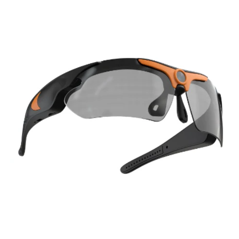 Stijlvolle camera zonnebril met videorecorder voor dames, ideaal voor avonturen en zonbescherming.