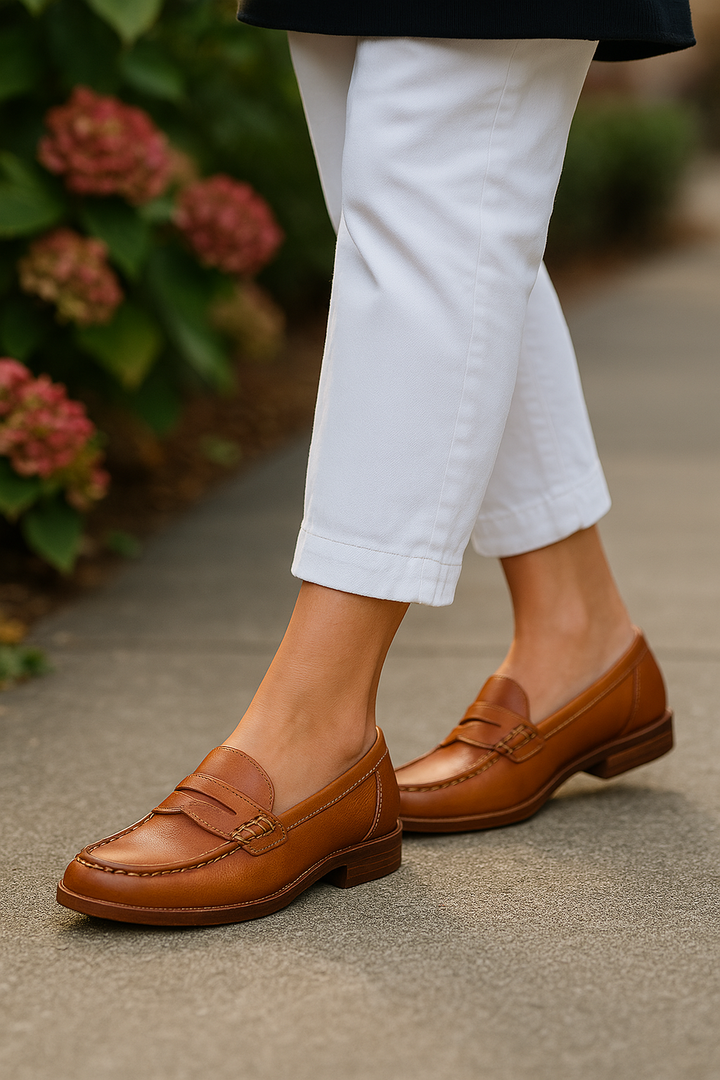 Stijlvolle orthopedische slippers in kaki, elegant design, ideaal voor dagelijks comfort en chique outfits