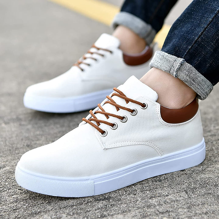 Trendy heren sneakers David model, veelzijdig voor casual en dagelijks gebruik.