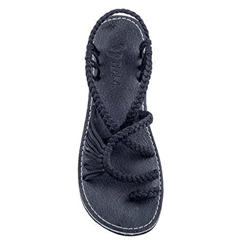 Vrouwen strand諸andalen in blauw met klassiek-modern design, ideaal voor zomer en dagelijks gebruik, verkrijgbaar in maten 35-43.