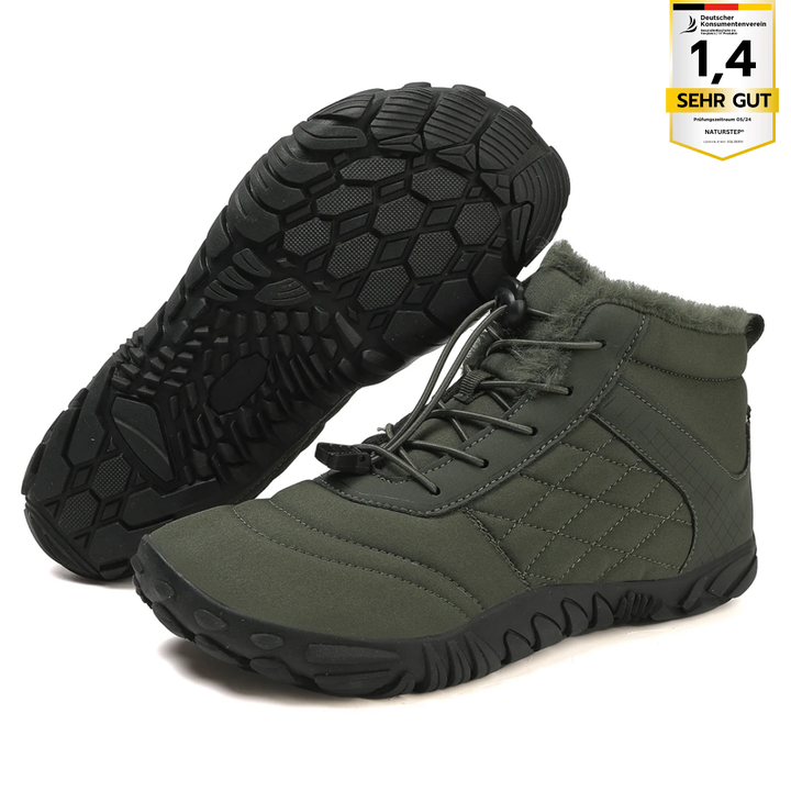 Stijlvolle winter barefoot schoen, isolerend, antislip, in verschillende kleuren