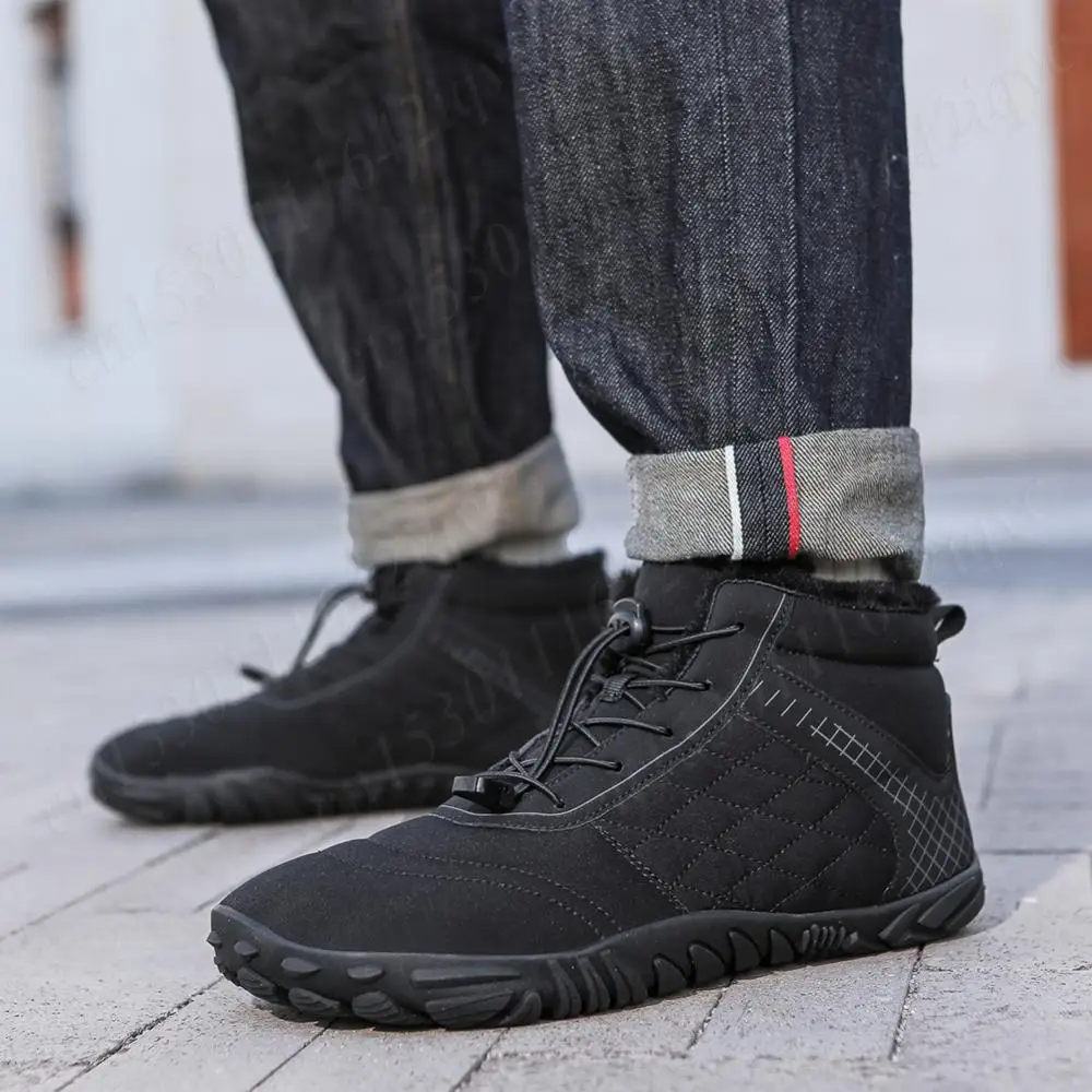 Stijlvolle winter barefoot schoen, isolerend, antislip, in verschillende kleuren