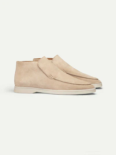 Elegante suède loafers voor heren, Alexander instappers perfect voor zowel casual als nette zomeroutfits.