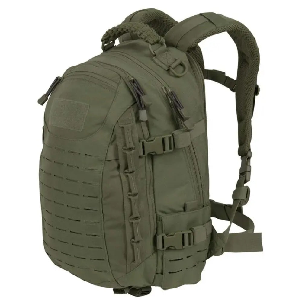Tactische rugzak Explorer, robuust ontwerp, 30L, legergroen, ideaal voor outdoor avonturen, meerdere vakken, ergonomisch.