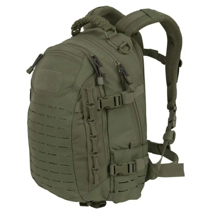 Tactische rugzak Explorer, robuust ontwerp, 30L, legergroen, ideaal voor outdoor avonturen, meerdere vakken, ergonomisch.