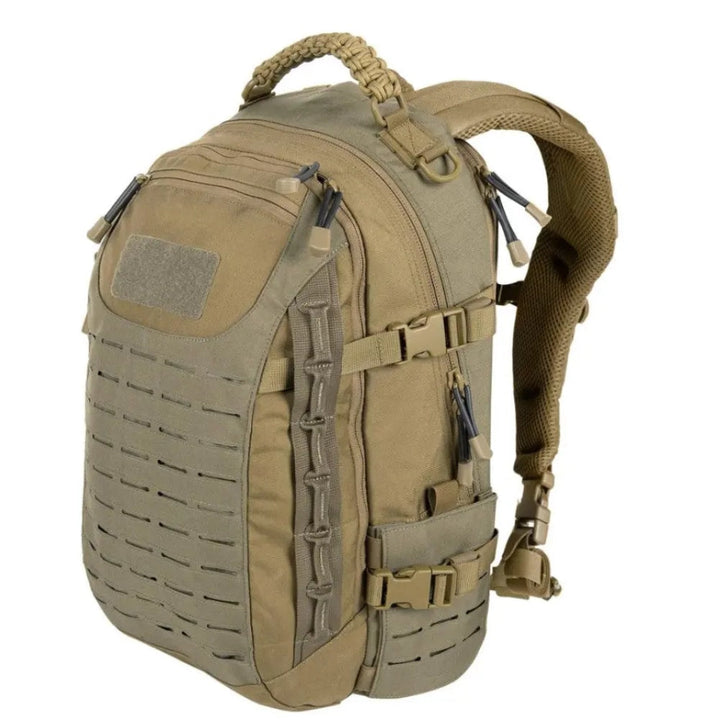 Tactische rugzak Explorer, robuust ontwerp, 30L, legergroen, ideaal voor outdoor avonturen, meerdere vakken, ergonomisch.