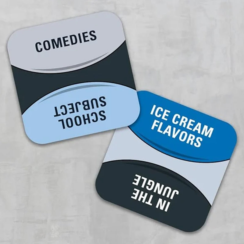 Tapple spellenset met draaibaar letterwiel en categoriekaarten, ideaal familiespel, bevordert snel denken en creativiteit