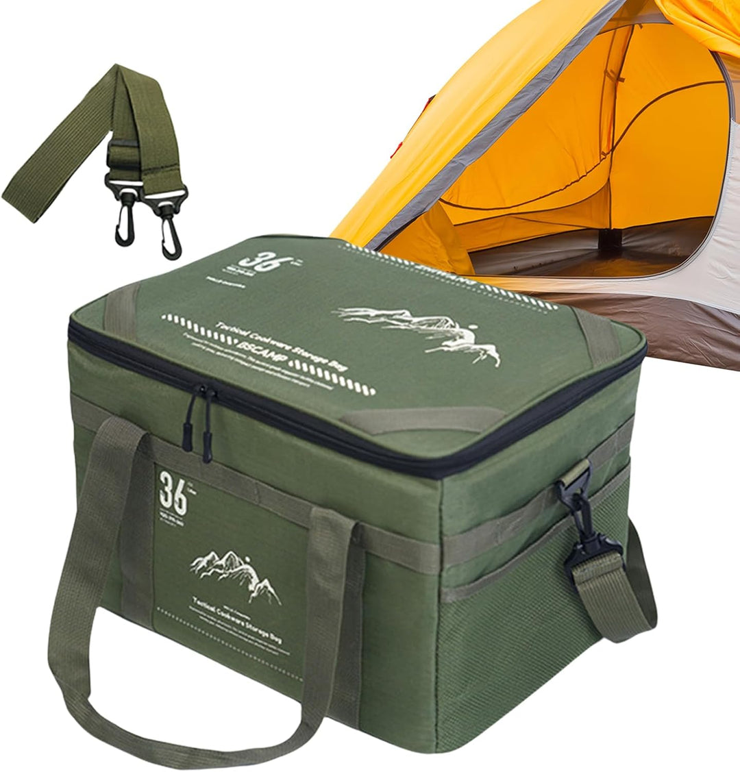Waterdichte Tarvos duffeltas 36L, ideaal voor robuuste outdoor reizen, wandelen en kampeeruitrusting.