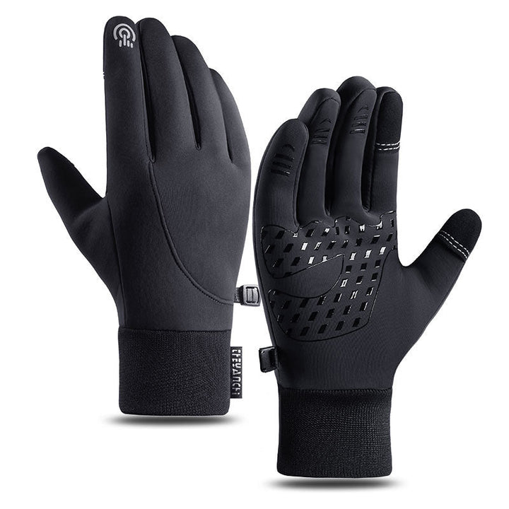 Heren & dames ThermoShield handschoenen, duurzaam, wind- en waterdicht met goede grip voor winteractiviteiten.