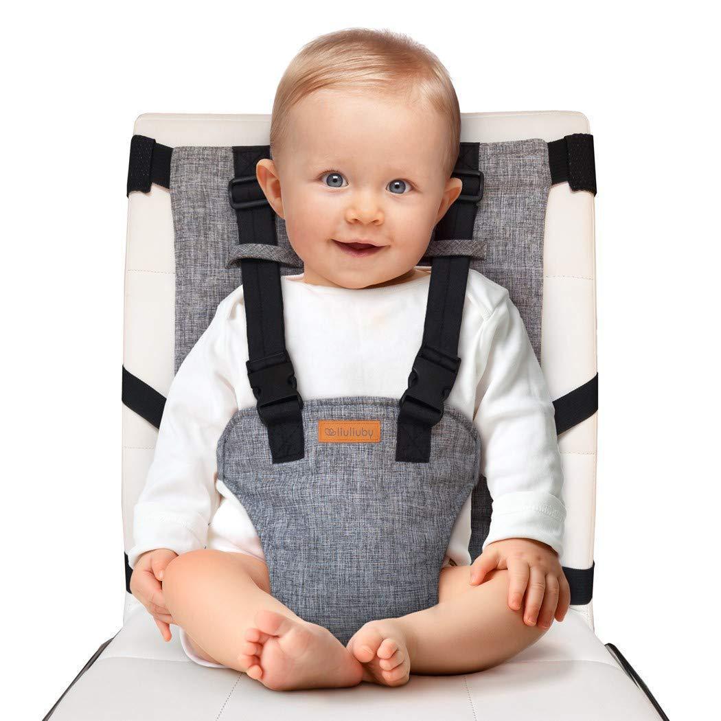 Draagbare baby zitgordel, veilig en lichtgewicht, ideaal voor reizen; zachte, compacte babyzitje voor onderweg.
