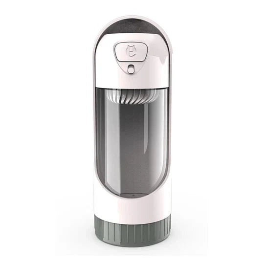 Draagbare drinkfontein met filter voor huisdieren, éénknopsbediening, compact, ideaal voor wandelingen en reizen, spatwaterdicht