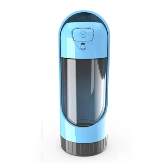 Draagbare drinkfontein met filter voor huisdieren, éénknopsbediening, compact, ideaal voor wandelingen en reizen, spatwaterdicht