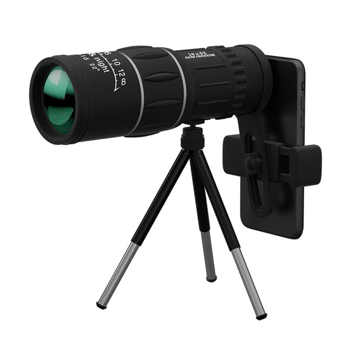Draagbare monoculaire telescoop, hoge vergroting, gedetailleerde natuurwaarneming, compact ontwerp, ideaal voor outdooravonturen