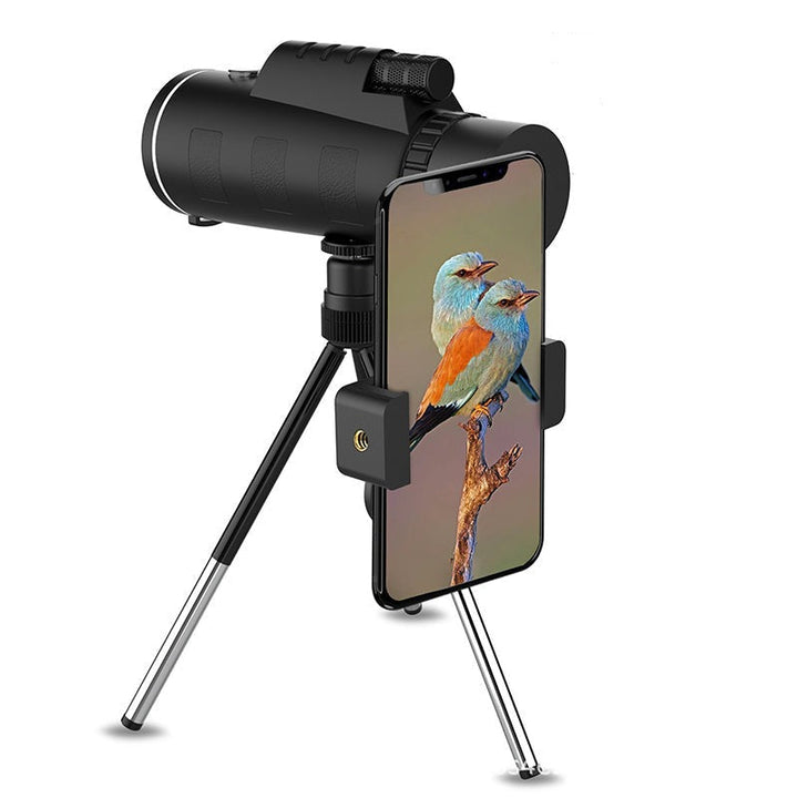 Draagbare telescoop 500X Pro, compact, voor sterrenobservatie, hoge resolutie, robuust ontwerp, ideaal voor sterrenstelsels.