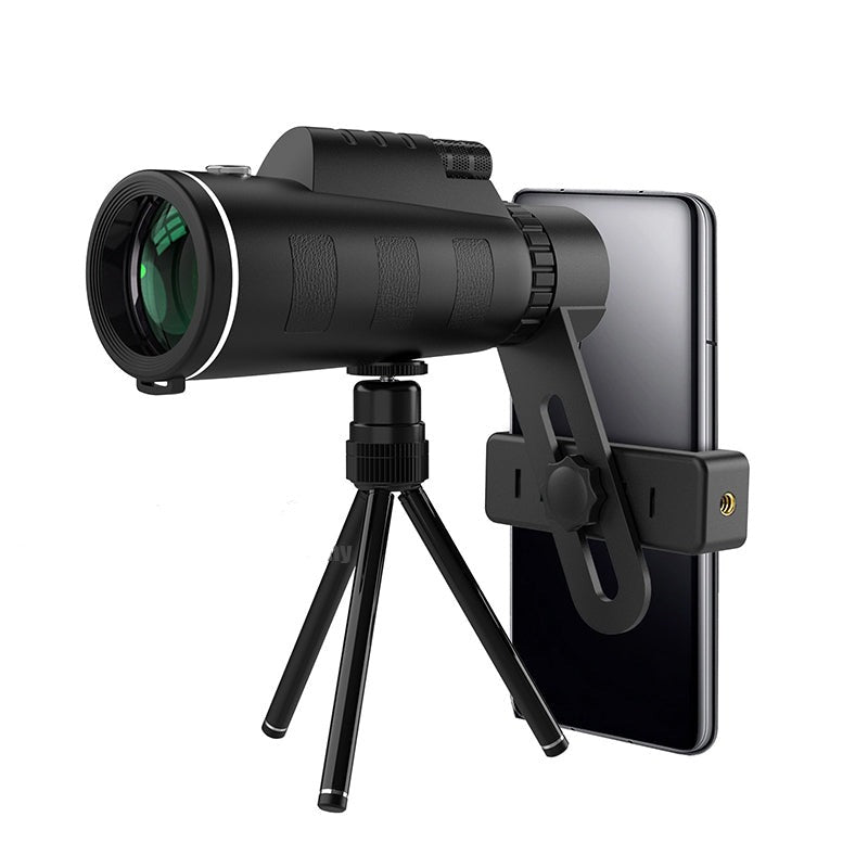 Draagbare telescoop 500X Pro, compact, voor sterrenobservatie, hoge resolutie, robuust ontwerp, ideaal voor sterrenstelsels.