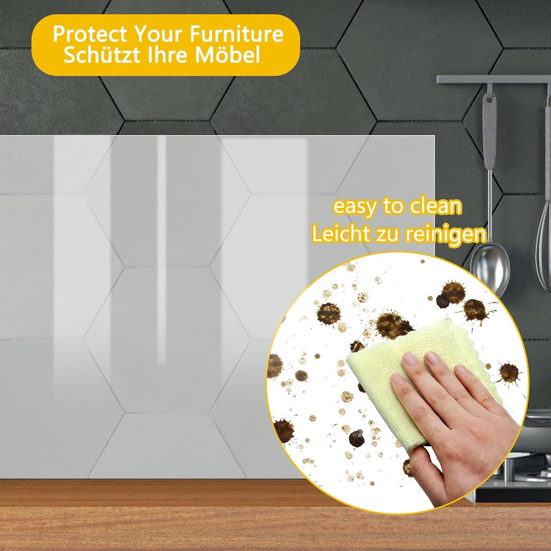 Doorzichtige elektrostatische muurstickers voor bescherming & stijl, ideaal voor muren, beschermt tegen vlekken en krassen.