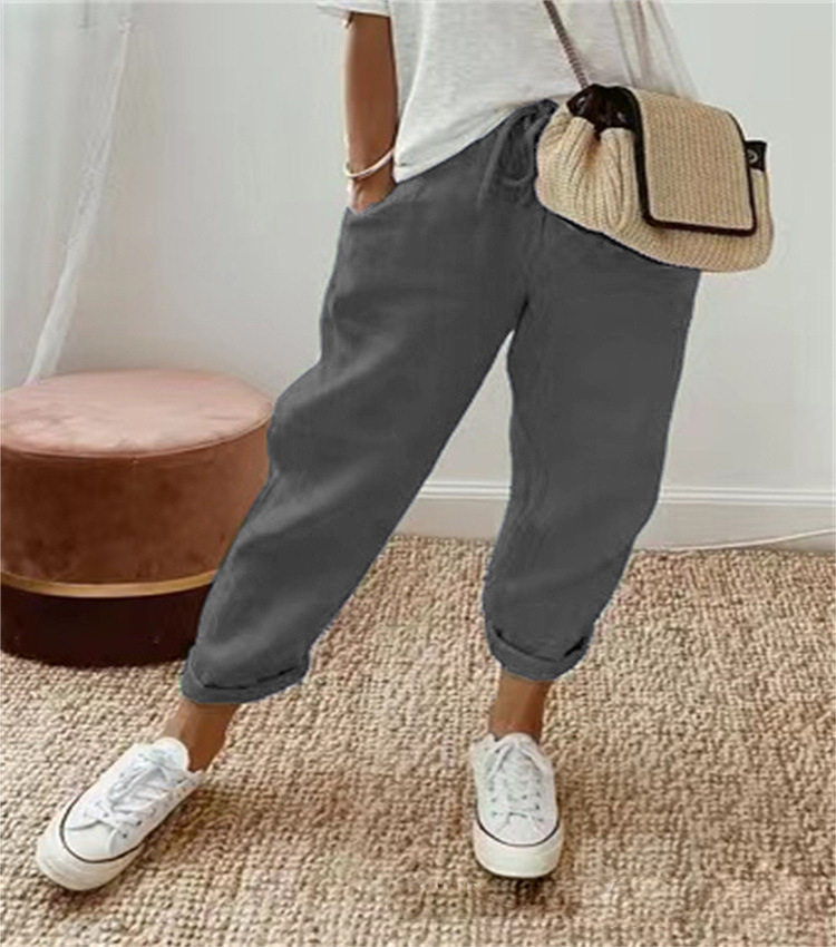 Trendy CozyFlex damesbroek, comfortabel en losjes gesneden, in verschillende kleuren, ideaal voor alledaags en vrije tijd.