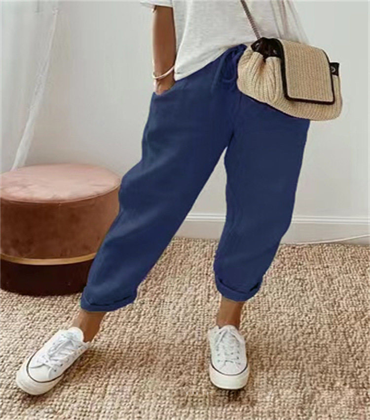 Trendy CozyFlex damesbroek, comfortabel en losjes gesneden, in verschillende kleuren, ideaal voor alledaags en vrije tijd.