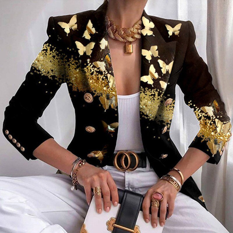 Modieuze dames blazer Harriets, elegante jas met een perfecte pasvorm. Trendy kleding voor vrouwenmode.