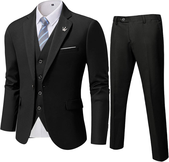 Tweedelig herenpak Ralph, comfortabel en elegant, ideaal voor formele en zakelijke gelegenheden.