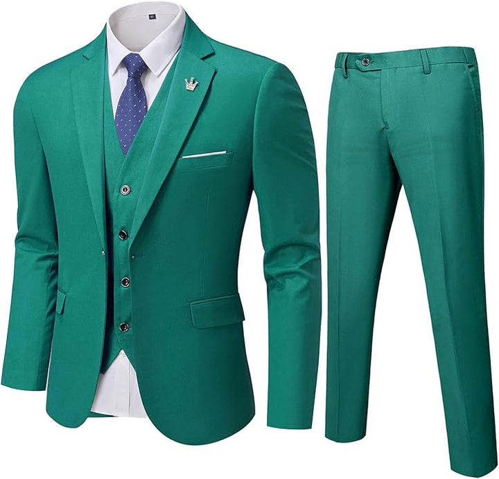 Zakelijk elegant Ralph herenpak, tweedelig, een must-have voor de moderne en stijlbewuste man.