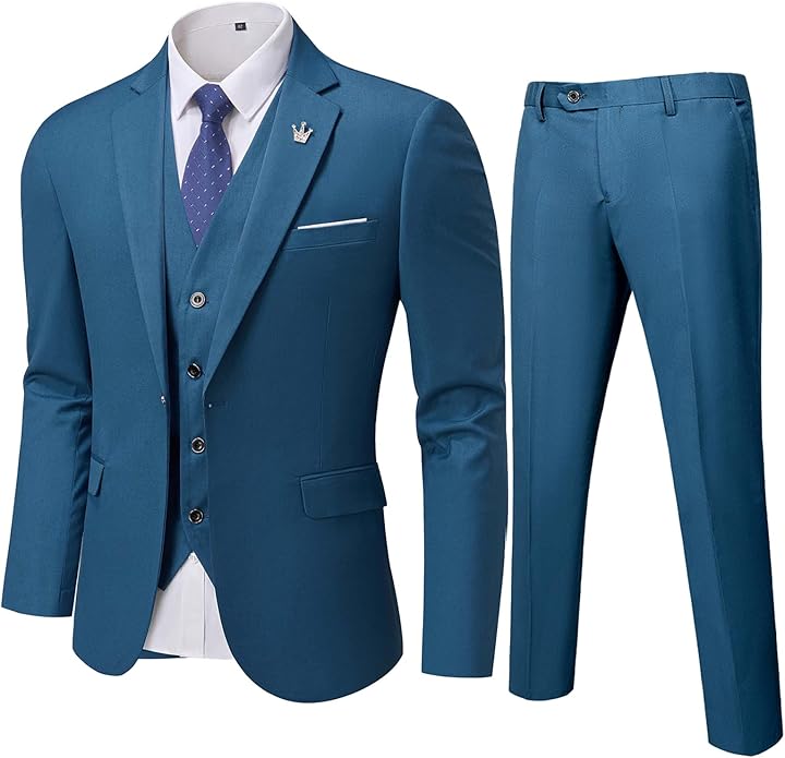 Bruiloft kleding Ralph: stijlvol tweedelig herenpak dat comfort en elegantie naadloos combineert.
