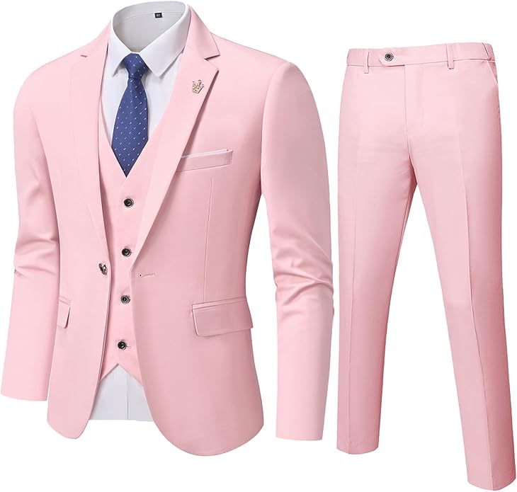 Herenpak Ralph, tweedelig, in polyester, voor zowel formele als meer informele evenementen.