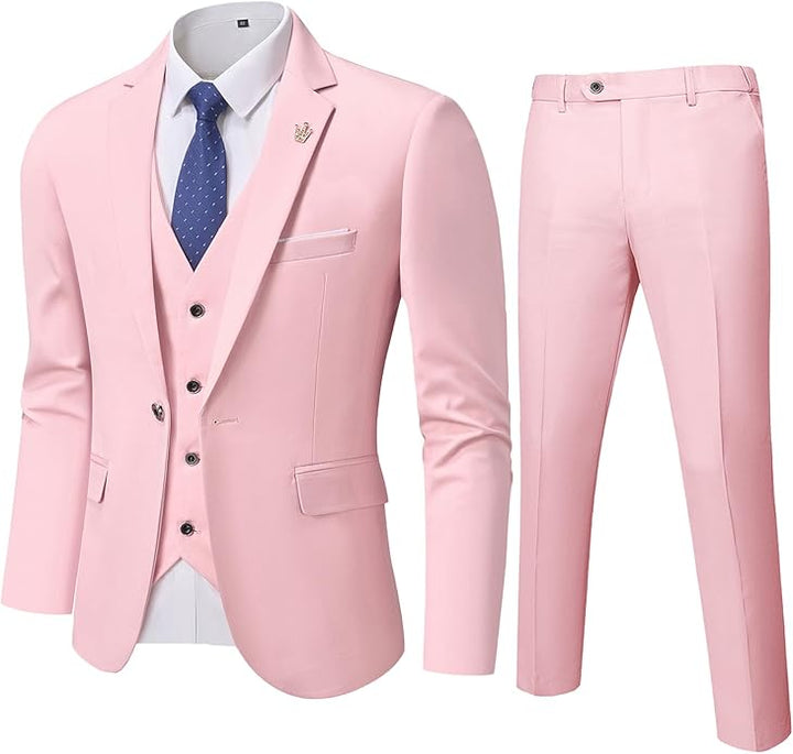 Herenpak Ralph, tweedelig, in polyester, voor zowel formele als meer informele evenementen.