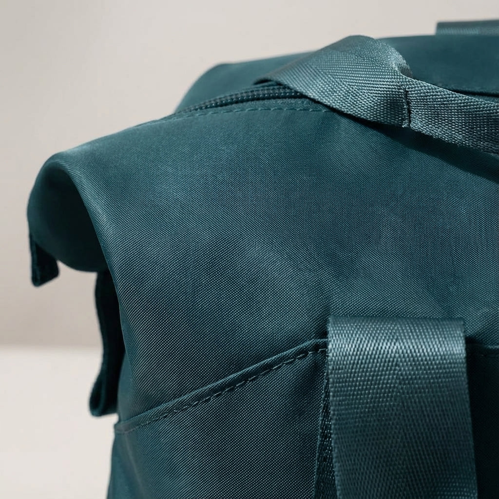 Flexibele unisex reistas die uitbreidbaar is, ideaal als handbagage of ruime weekendtas. Waterdicht polyester.