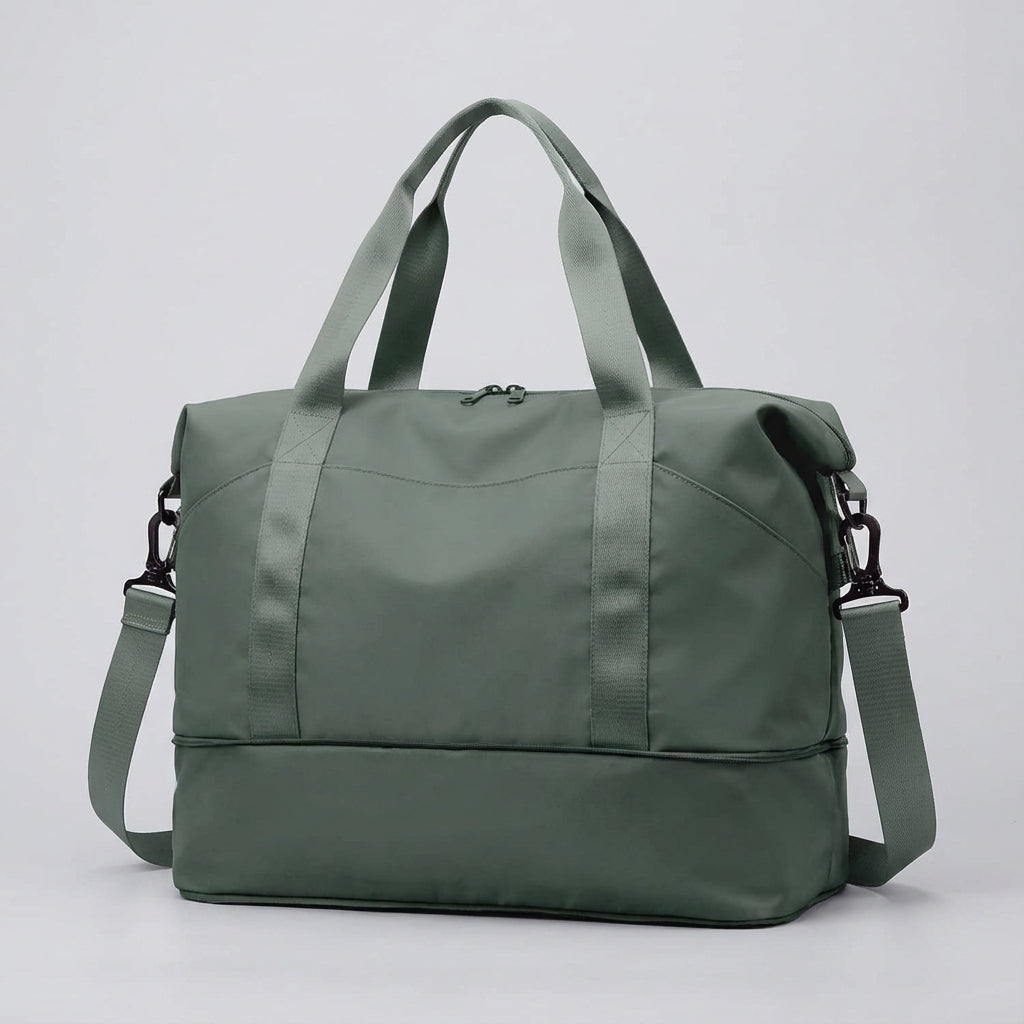 Duurzame waterdichte reistas van hoogwaardig polyester. Ideaal als uitbreidbare duffelbag voor elk avontuur.