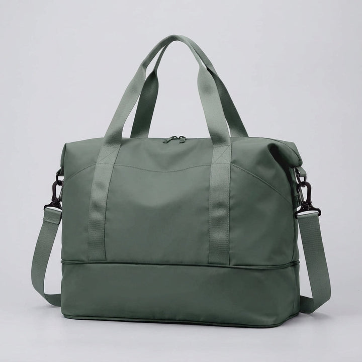 Duurzame waterdichte reistas van hoogwaardig polyester. Ideaal als uitbreidbare duffelbag voor elk avontuur.