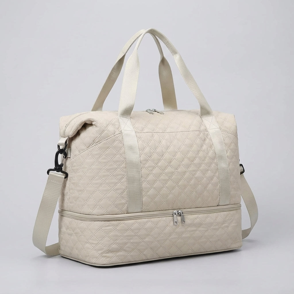 De TravelNest reistas: uitbreidbaar, waterdicht en van duurzaam polyester. Perfect voor flexibele reizen en weekendjes.